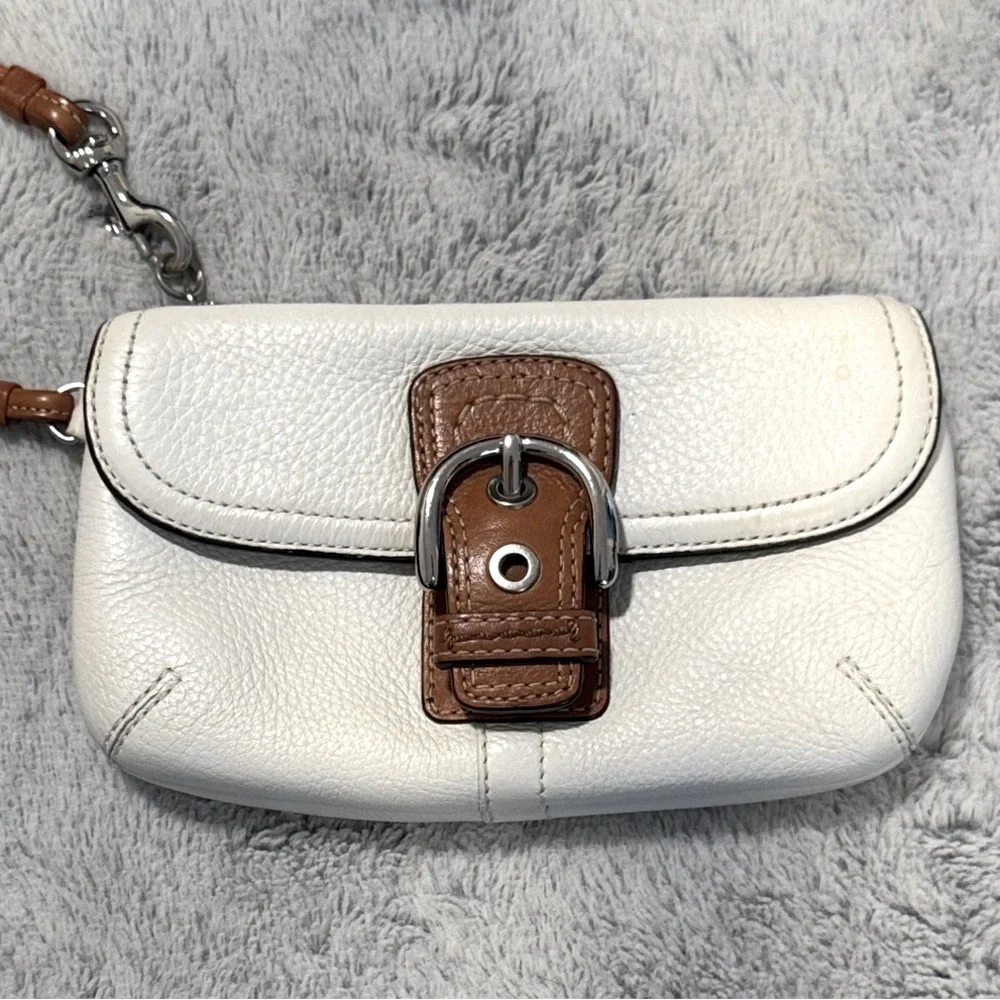 Coach Y2K Boho Leather Wristlet - Picture 3 of 15